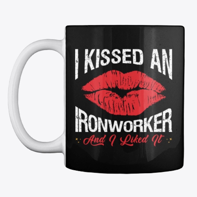 I Kissed An Ironworker Face Mask