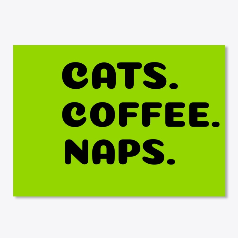 Cats coffee naps T shirt , funny gift.