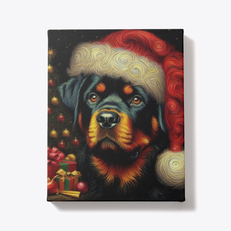Santa Rottweiler