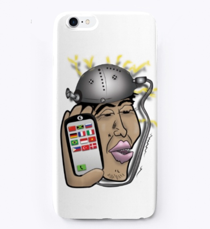 Futuristic Language Learner Phone cover