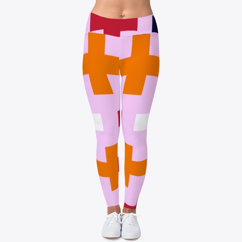 Cross On Pink Pattern