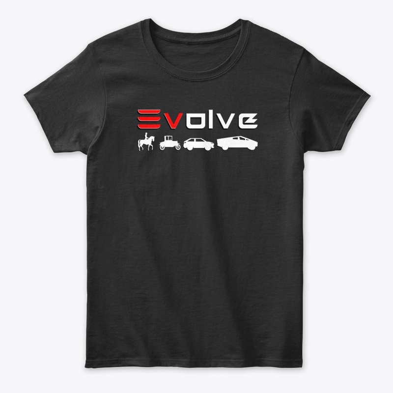Evolve (white print)