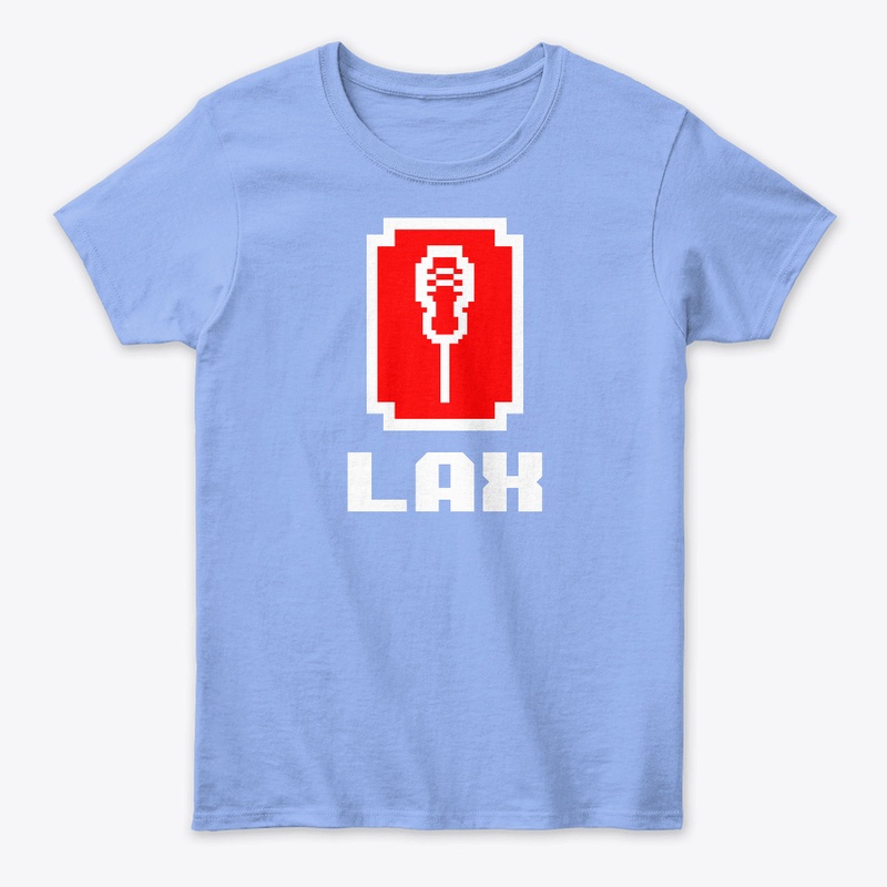 Pixel Lacrosse Red