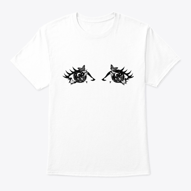 Butterfly Moon Eyes Art