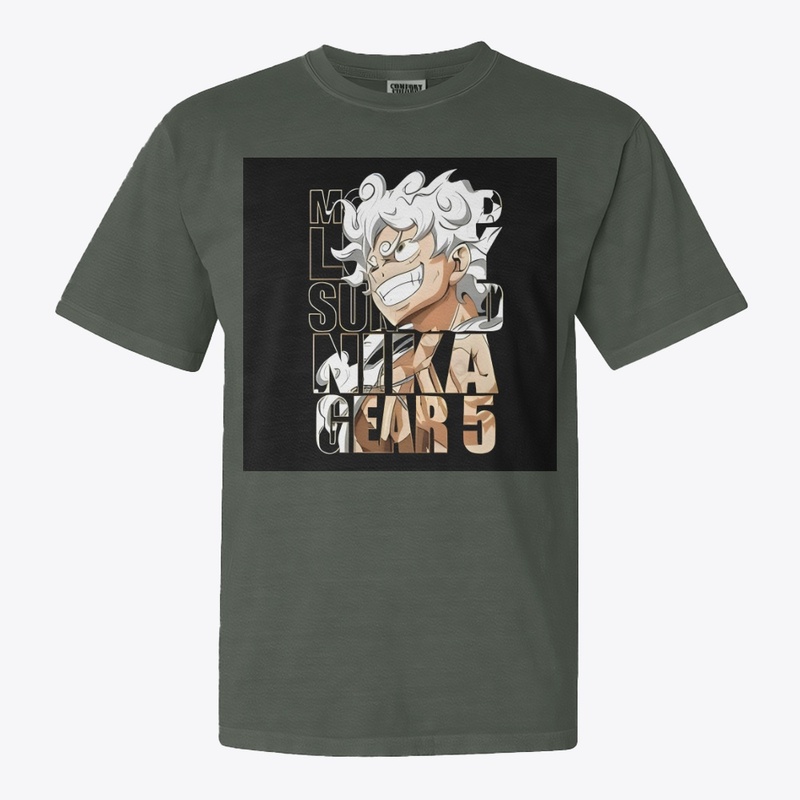 luffy gear five designed products