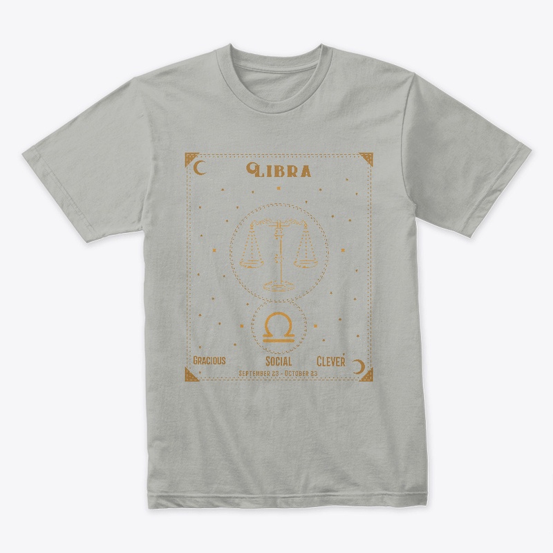 The Fab 10 "Libra zodiac logo"
