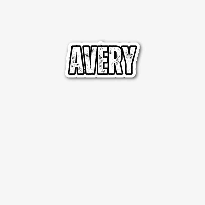 Personalized Name "Avery" Vintage Style