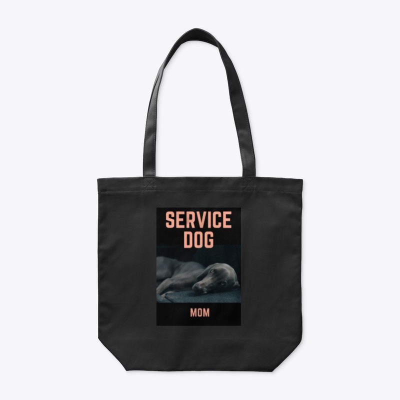 Lab service dog mom