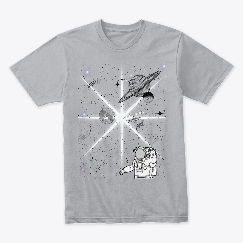 ASTRONOUT IN SPACE
