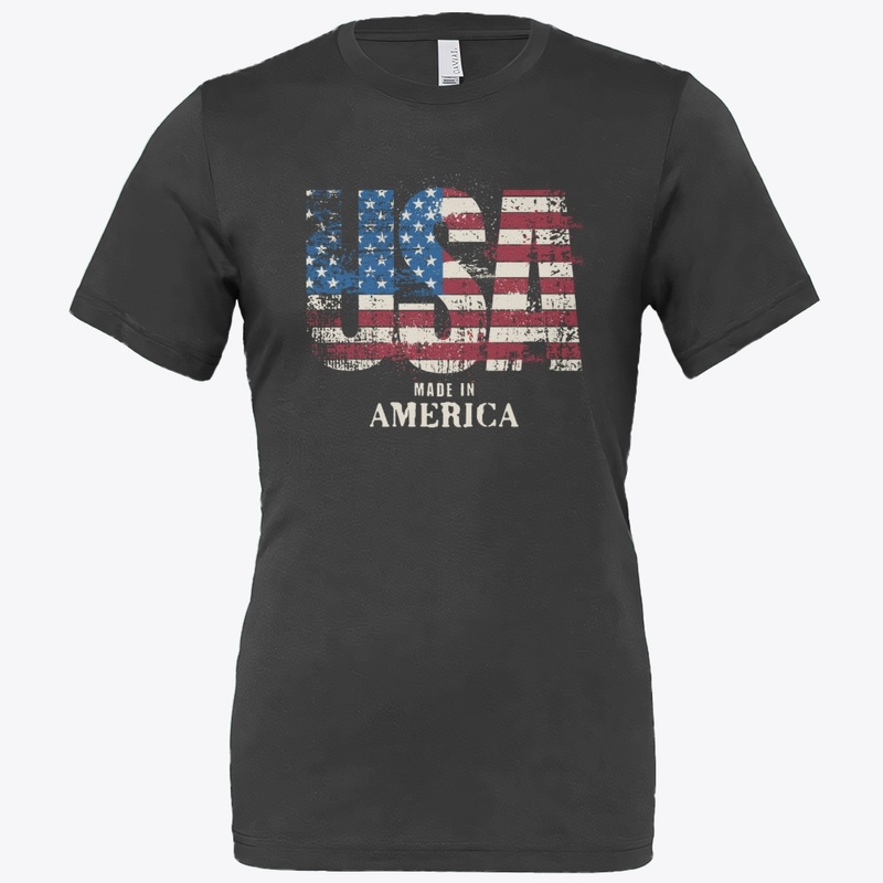 USA Made in America Patriotic Flag Merch