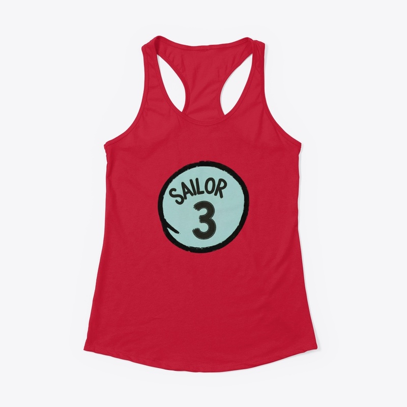 Sailor 3 - Women's Racerback Tank - Women's Racerback Tank - Women's Racerback Tank - Women's Racerback Tank