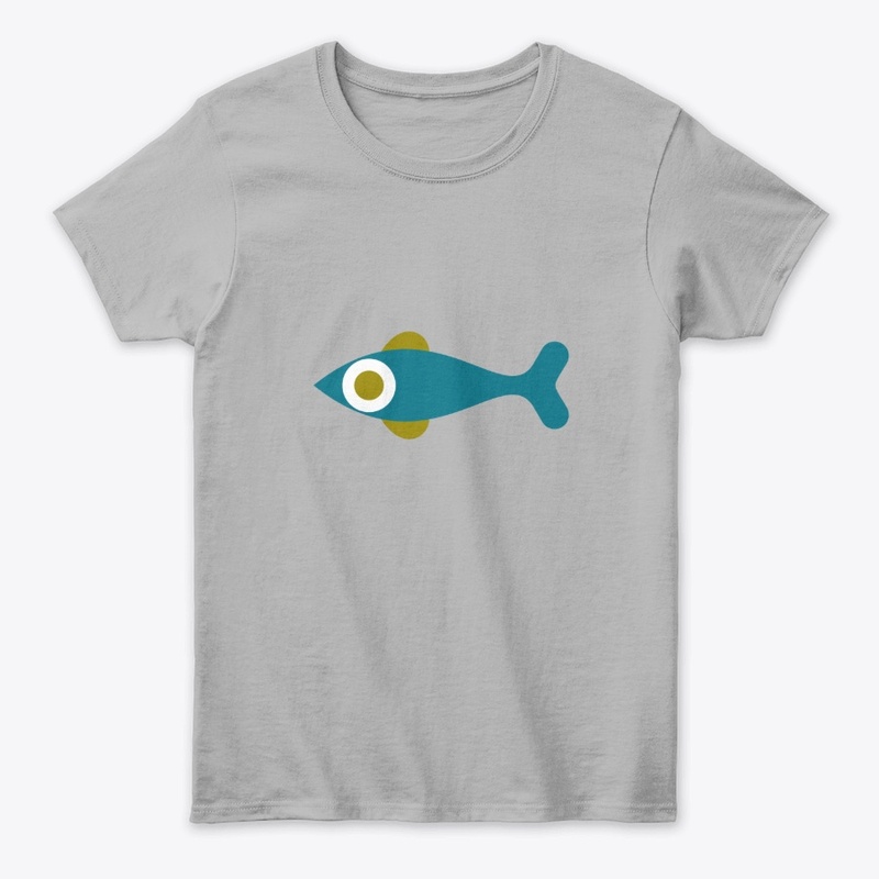 Fish, simple and kind-a-cute