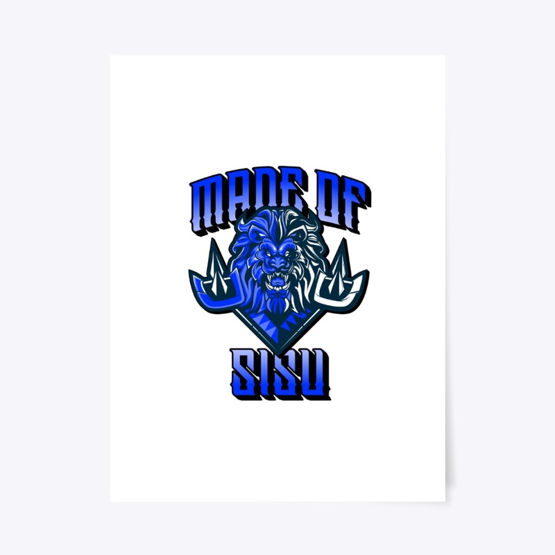 Made of Sisu Blue Warrior
