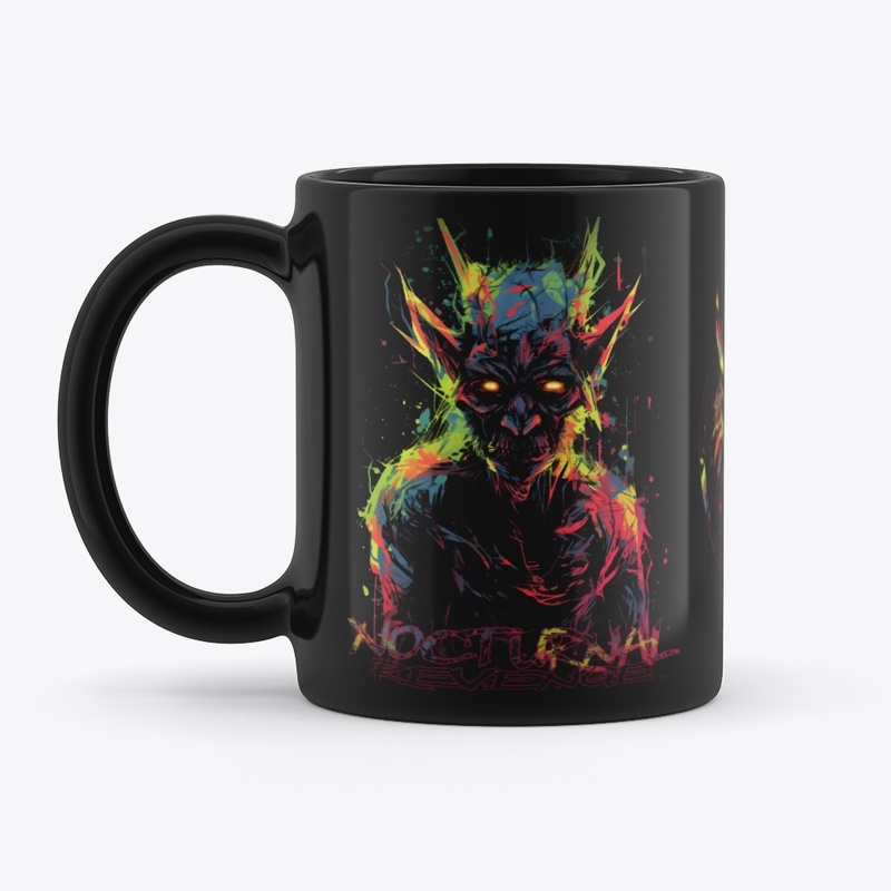Nocturnal Revenge Abstract Demon