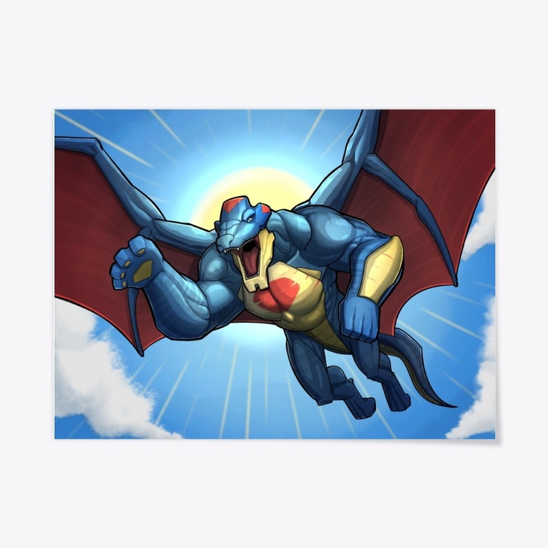 The Superior Sky Dragon POSTER