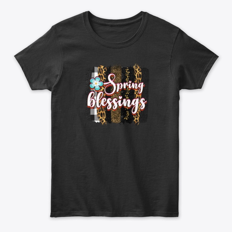 Spring Blessings Leopard Floral