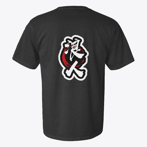 Martial Fusion Ronin Samurai Black Camiseta Back