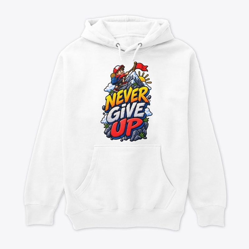 Never Give Up – Mountain Climber