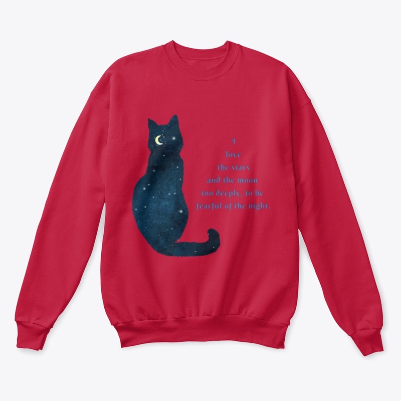 Moon Cat Loves The Stars Quote