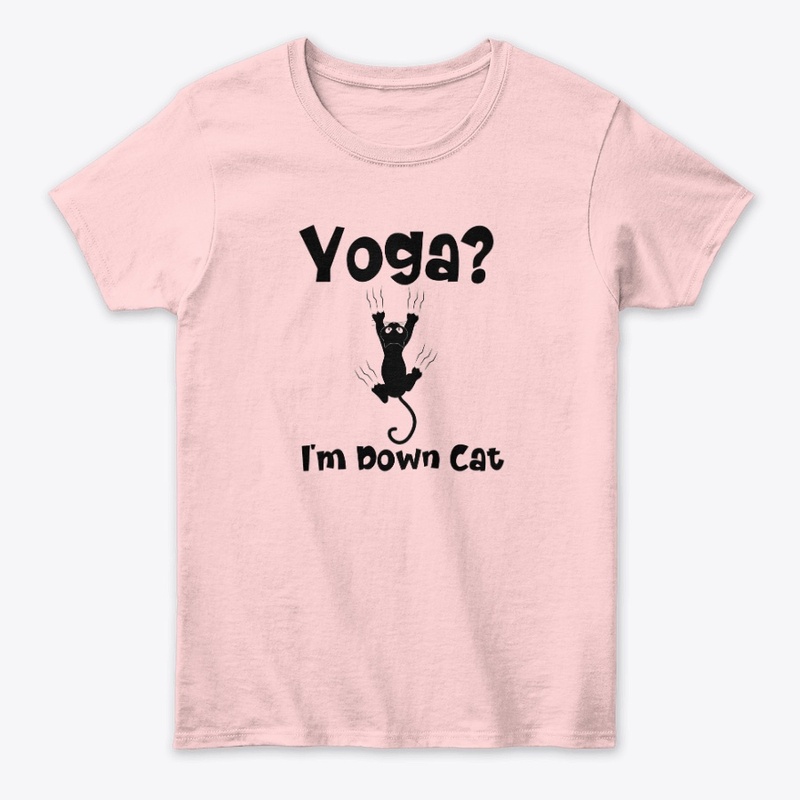 YOGA ? I'M DOWN CAT