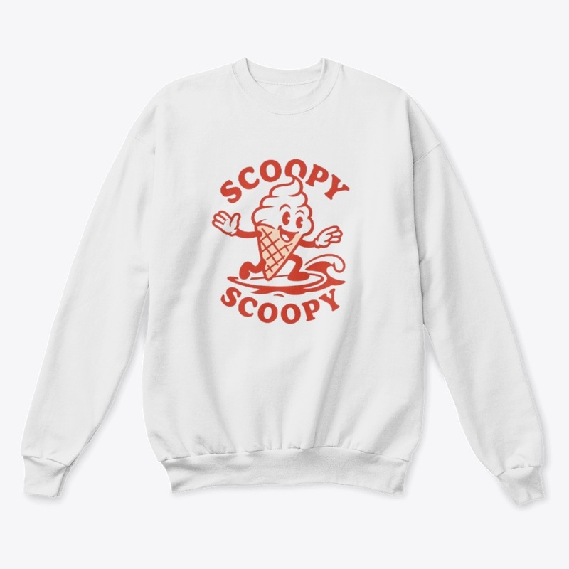 Scoopy Scoopy Ice Cream Mascot Design