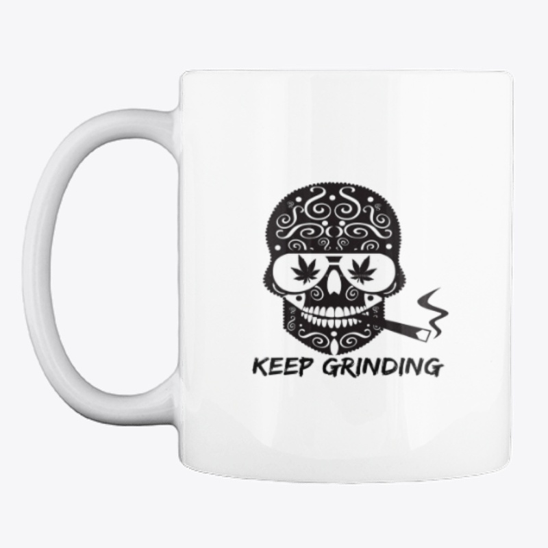 KEEP GRINDING SKULL