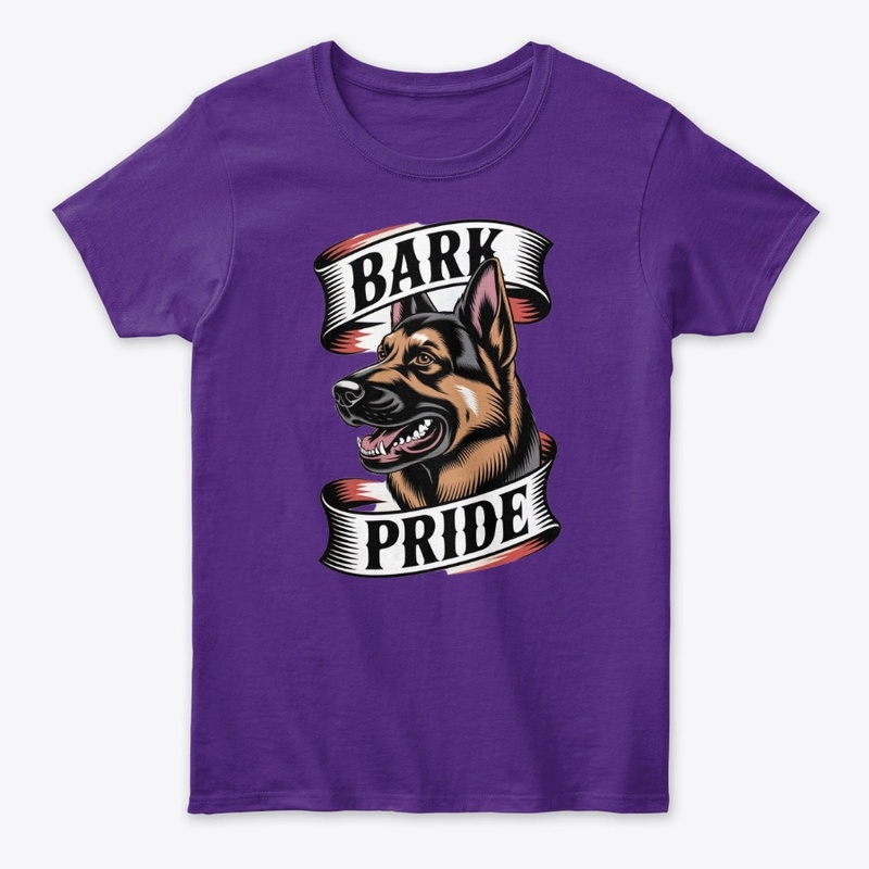  Classic Tattoo-Style GSD Shirt