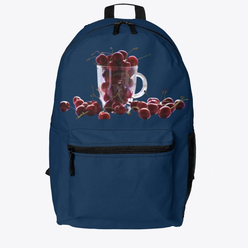 3D healthy cherry glass