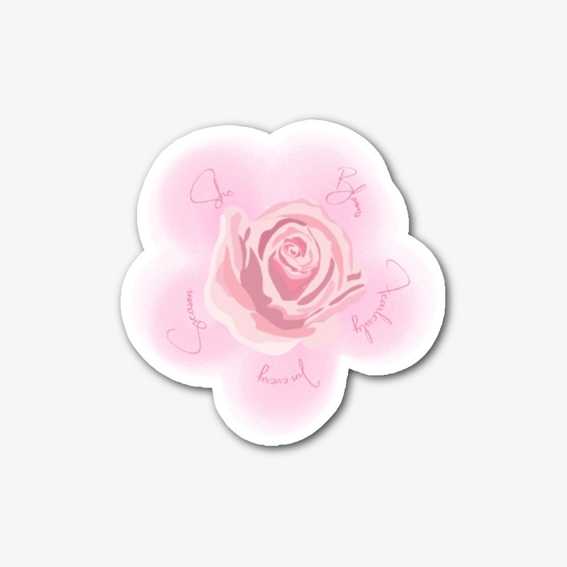 Floral Pink Blossom Design, Spring Style
