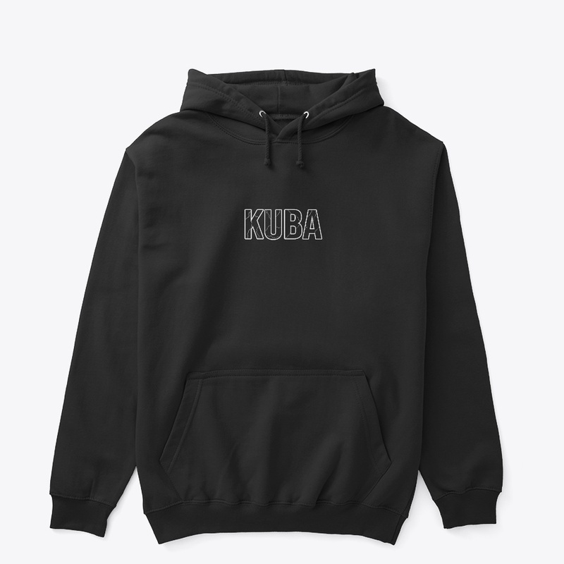 Kuba hoodie white logo