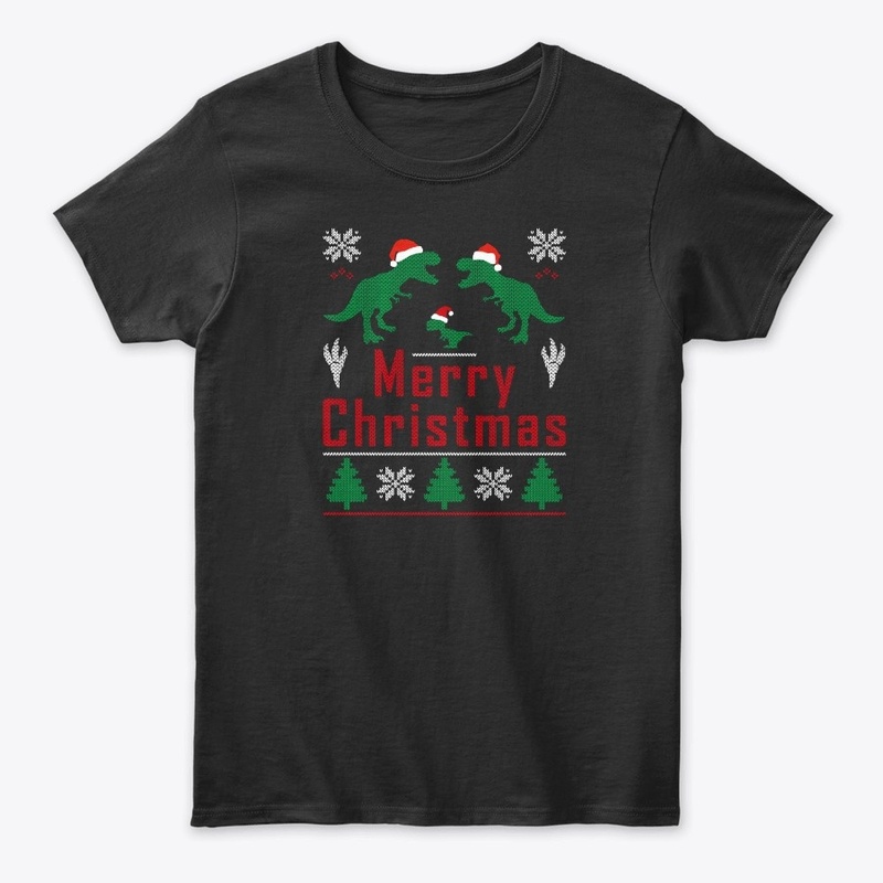Christmas Dinosaur Rex Pajamas Men Boys 