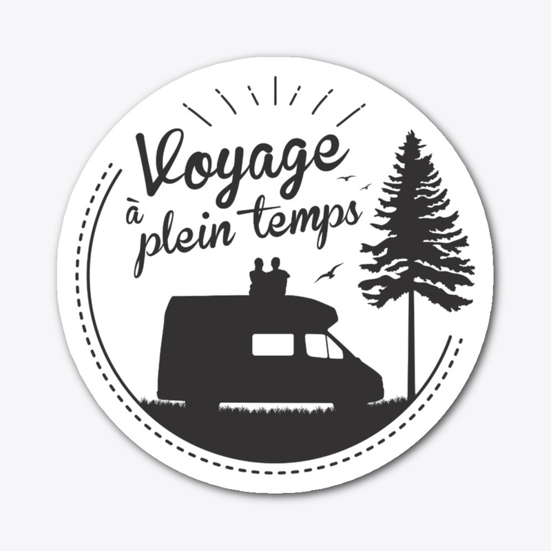 Sticker Voyage à plein temps ORIGINAL