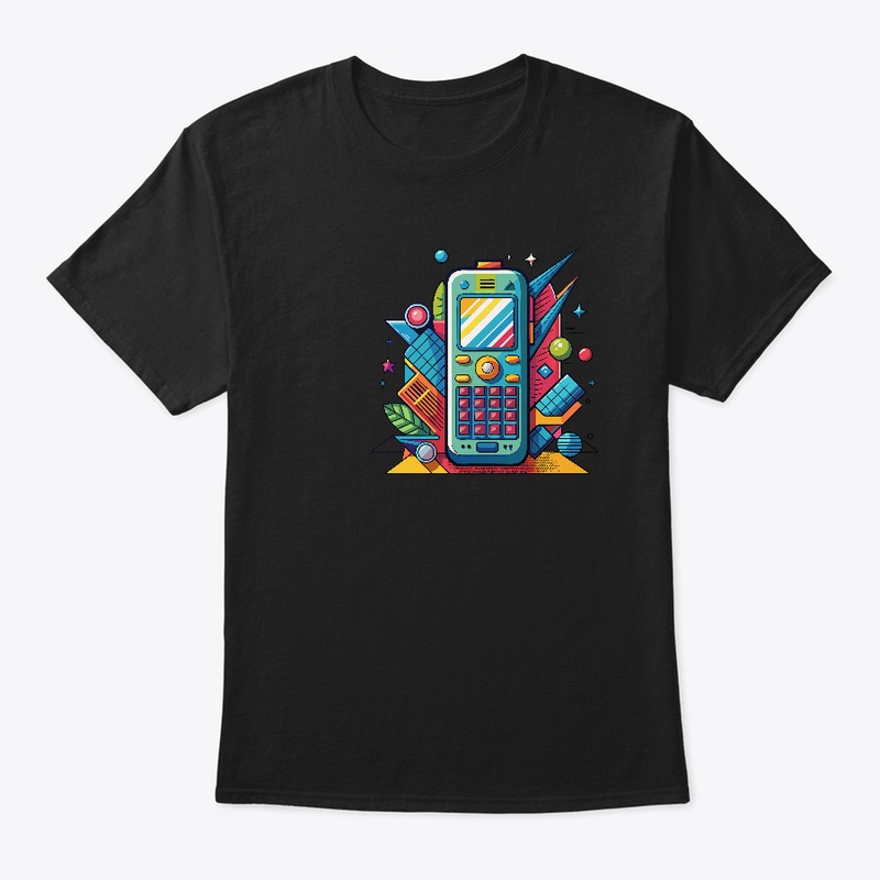 telephone, old telephone, color print