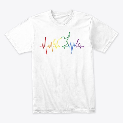 Pride Plc White T-Shirt Front