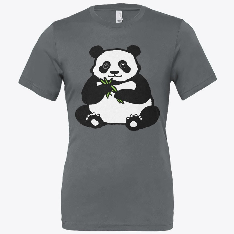 Playful Panda — Minimal Bamboo Snack