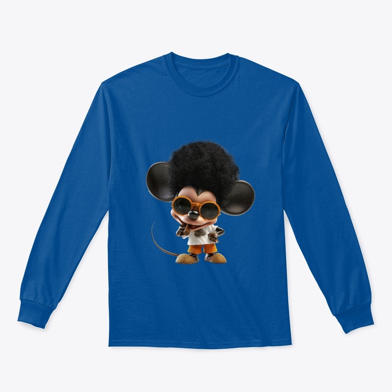 mouse smokes a cigar