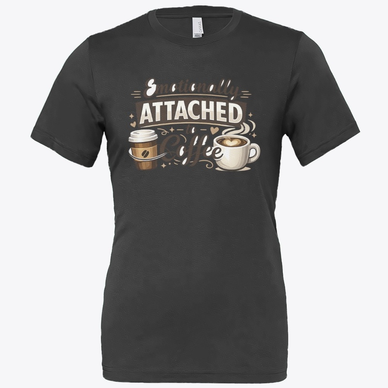 Emotionally Attached to Coffee T-Shirt