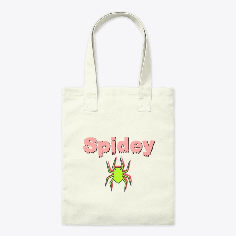 Spidey, design tote bag.