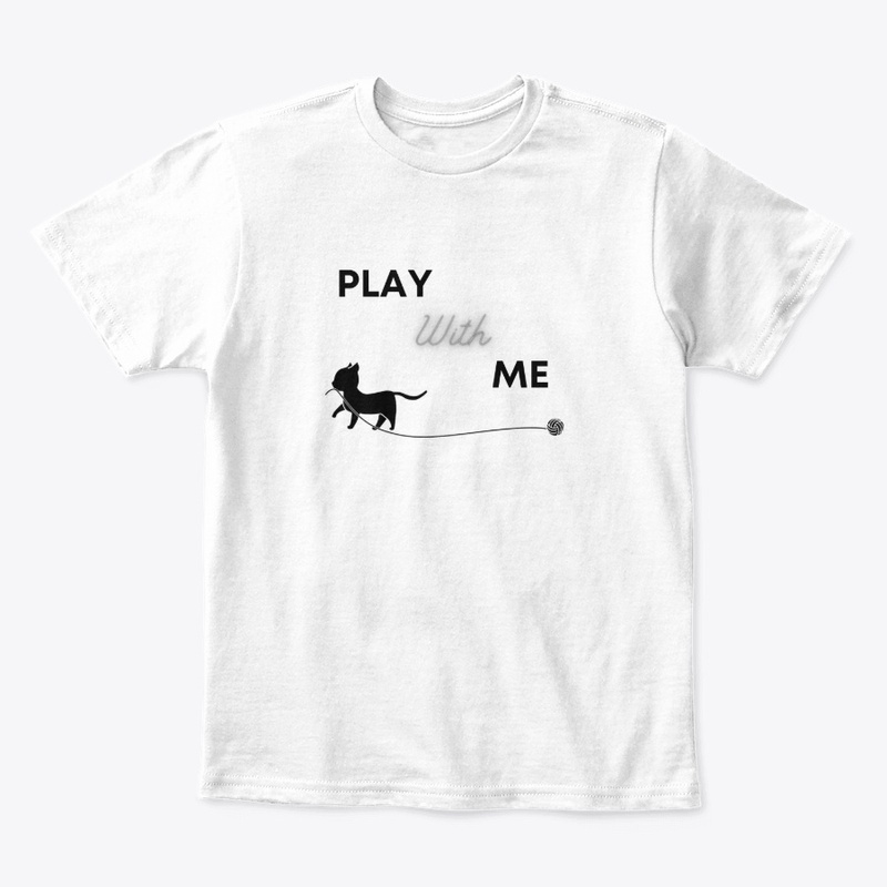 PLAY WITH ME FUNNY CAT DESIGN