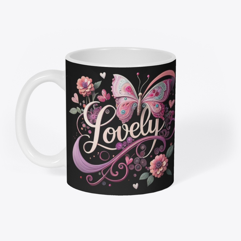 Lovely butterfly flowers 