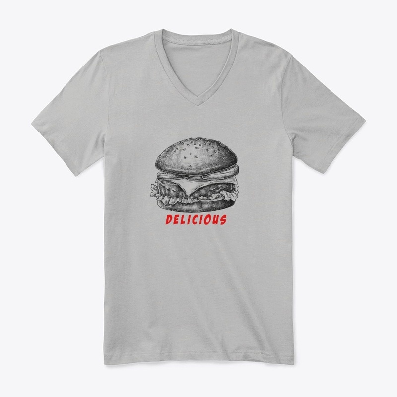 funny burger t-shirts
