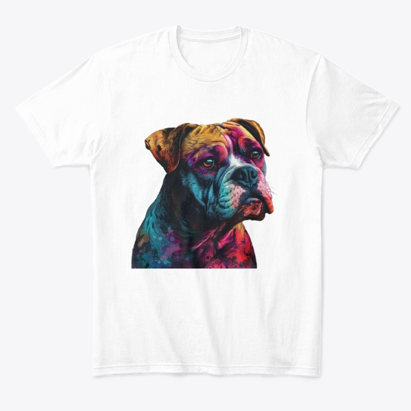 Rainbow Bulldog T-shirt and Hoodie