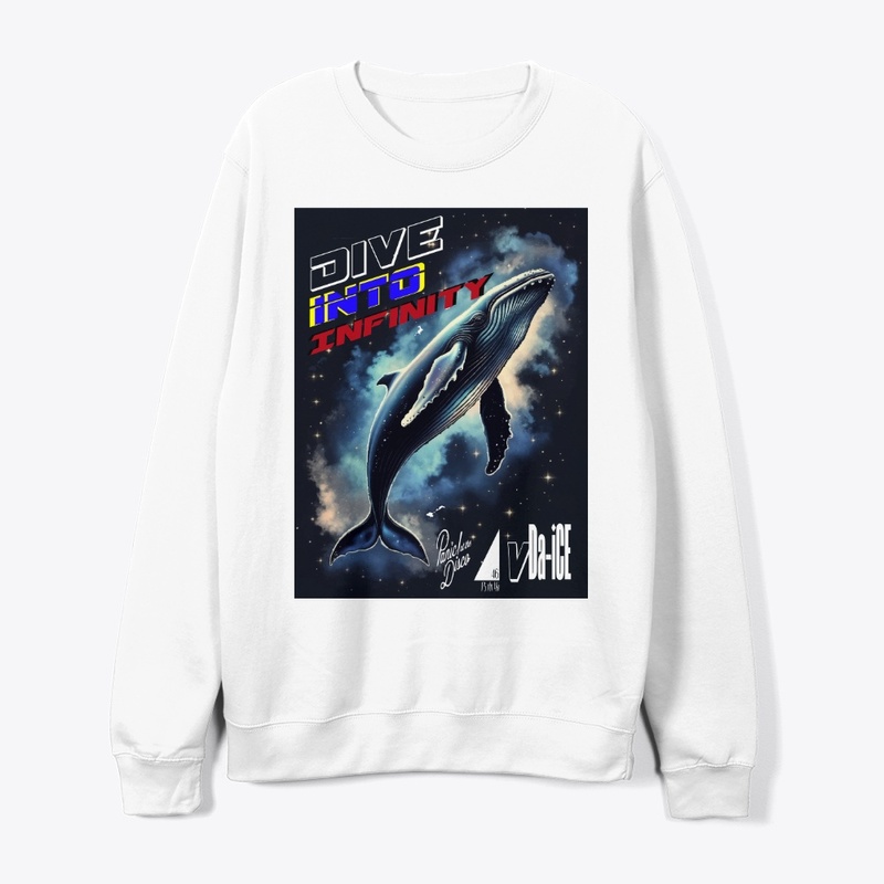 Dive Into Infinity Dark Whale LngSlevTee
