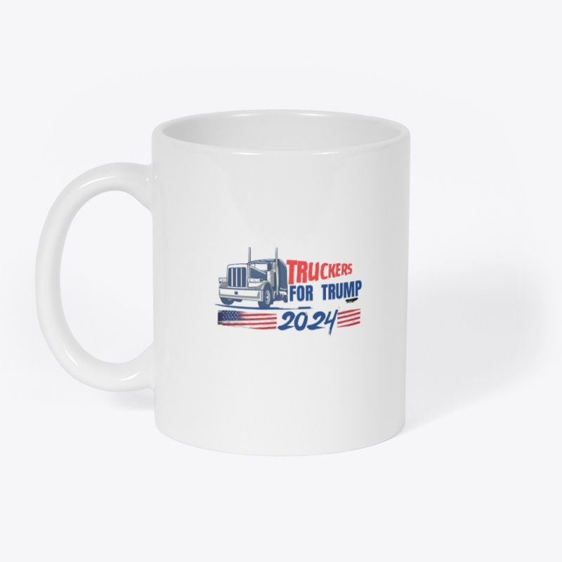 Truckers For Trump 2024 Drivers T-Shirt