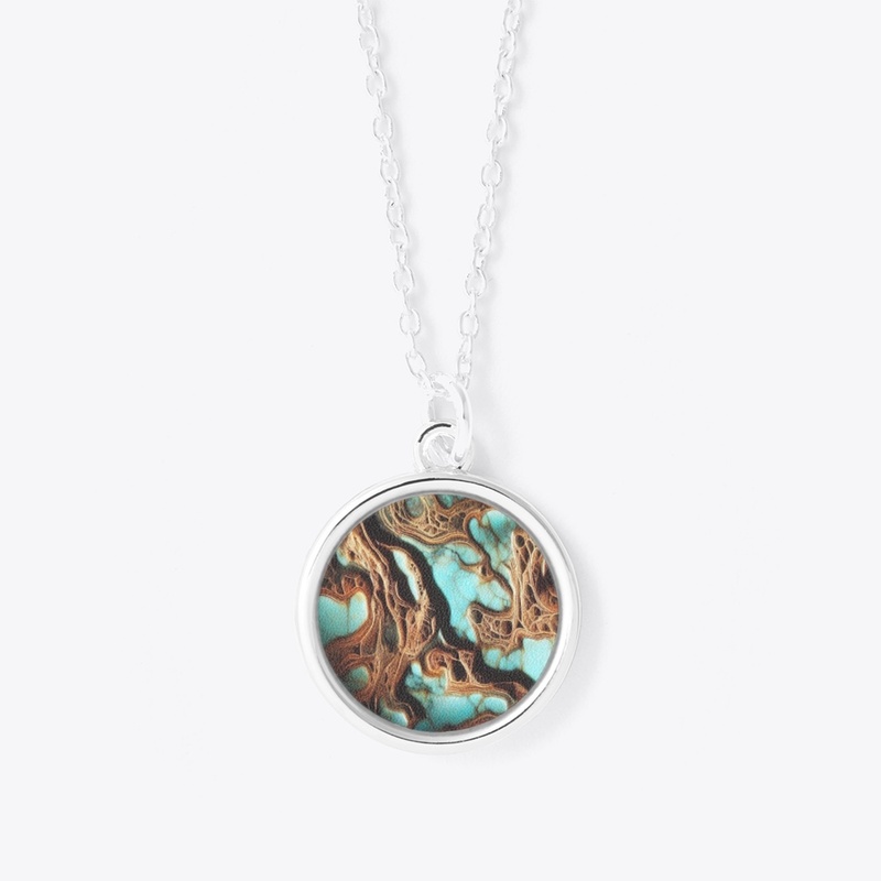 Turquois Print 