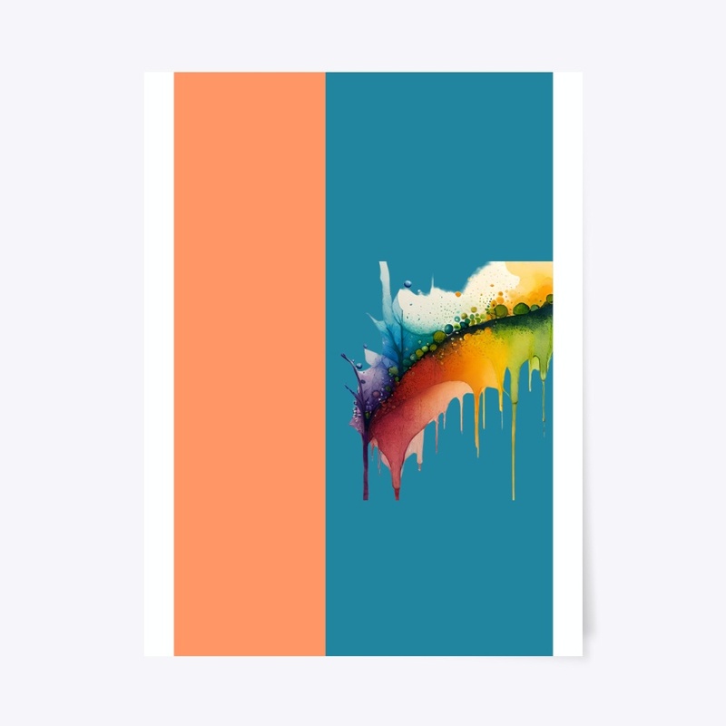 Creative color poster.