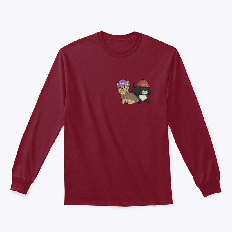 Bowie and Panda Long Sleeve Tee