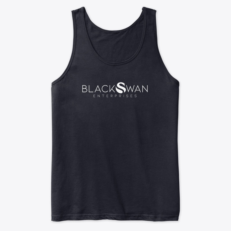 White Logo Tank Top