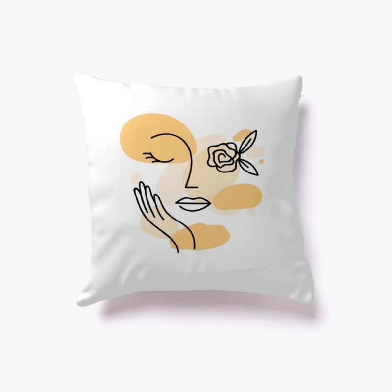 Line Face Art Print 