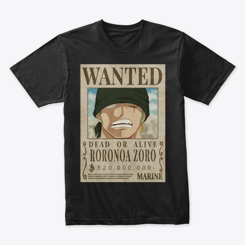 Roronoa Zoro Bounty T-shirt |UrbanBlend|